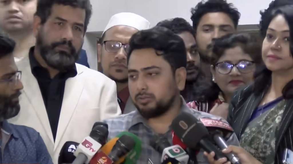 পদত্যাগ বা দল গঠনের কোন সিদ্ধান্ত হয়নি: নাহিদ